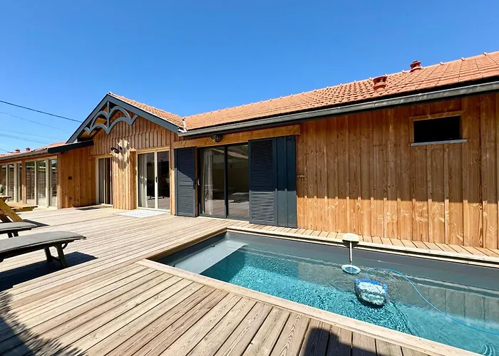 Villa Genets - 3 Suites Parentales Avec Terrasse Et Piscine - Proche Plage